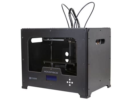 monoprice 111614 black metal housing dual extrusion 3d printer|Monoprice Dual Extrusion 3D Printer review: A time.